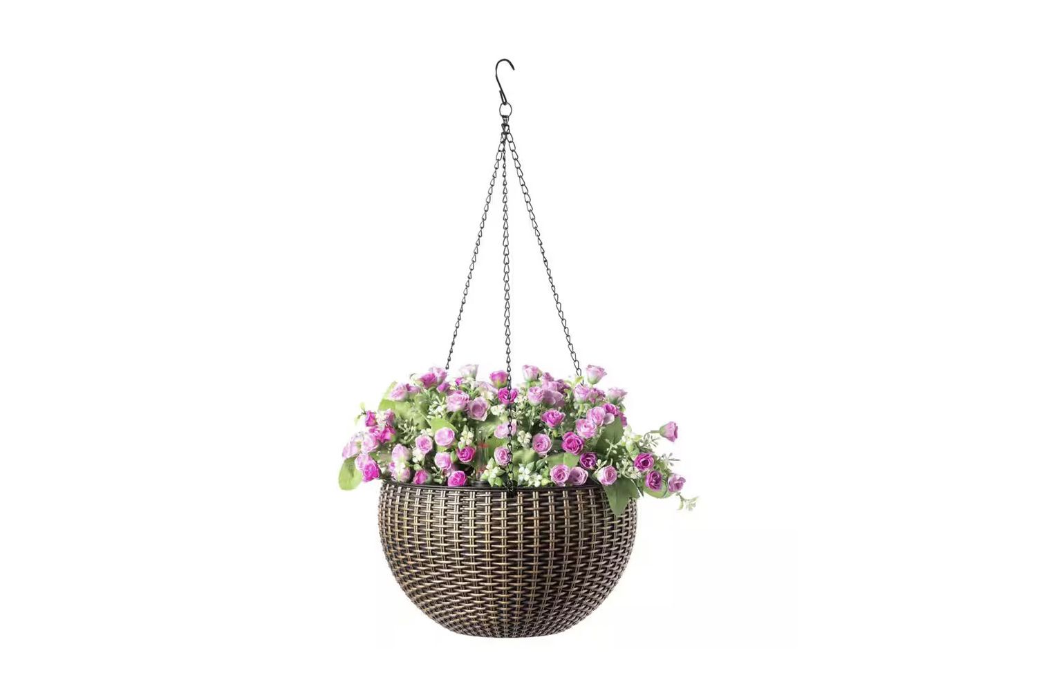 Gardenised 10 Inch Self Watering Hanging Basket Planter